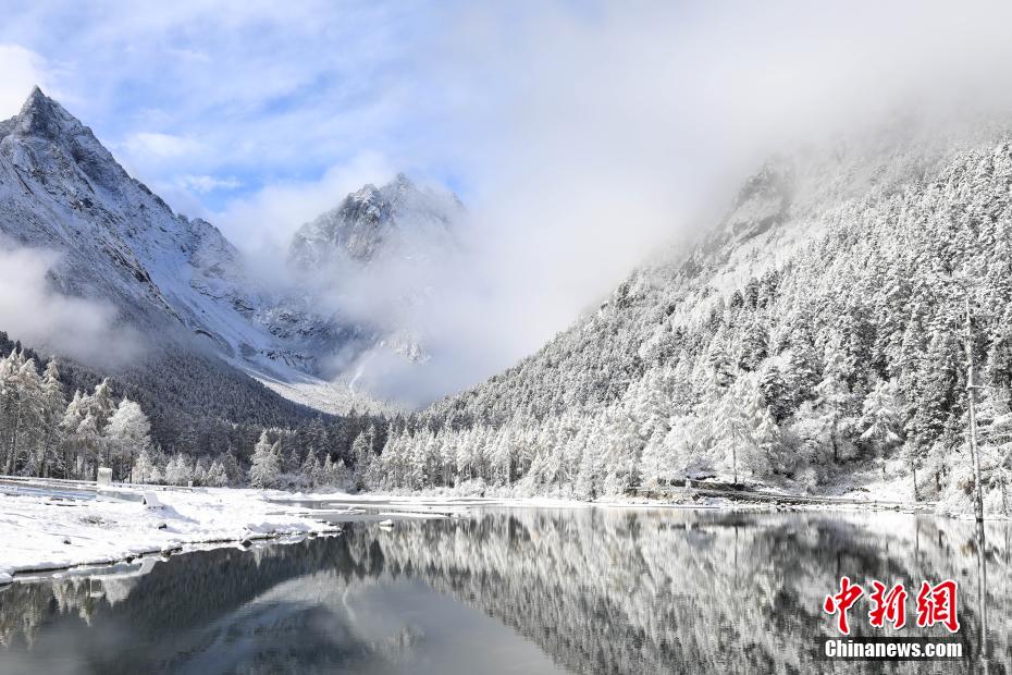 四川毕棚沟雪景美如仙境_涉藏动态_手机中国西藏网